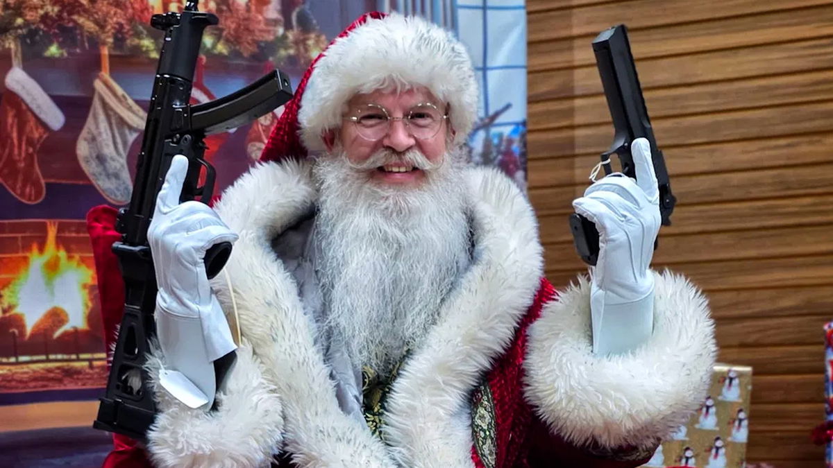 Idaho Falls business ‘The Gun Shop’ hosts Santa photos