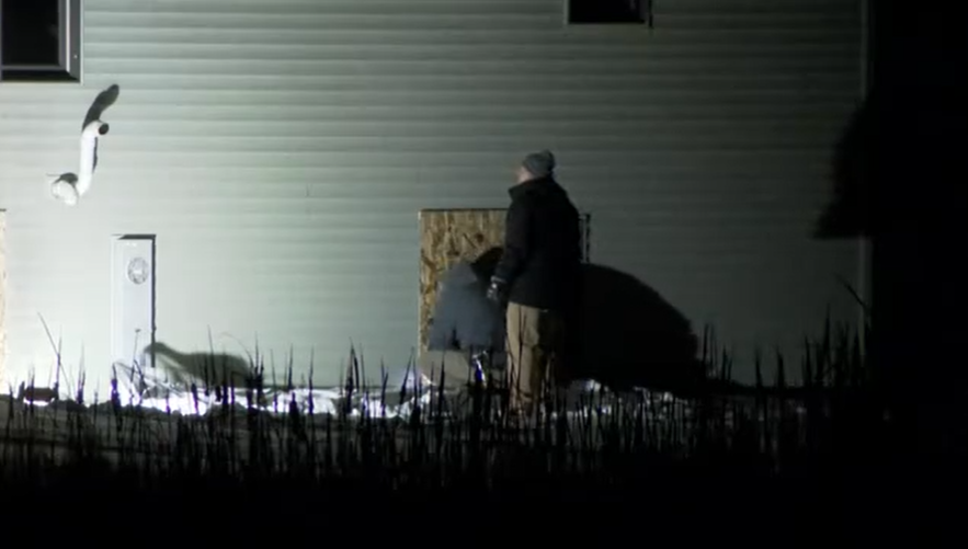 The fire was reported just before 3 p.m. at a home on 108th Street near 5 Mile Road. Crews arrived within minutes and found smoke coming from the home.