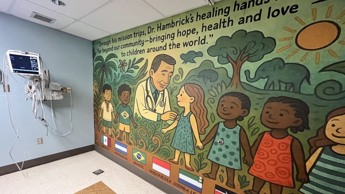 Georgetown Community Hospital dedicated a special pediatric exam room to honor the legacy of Dr. Horace Hambrick