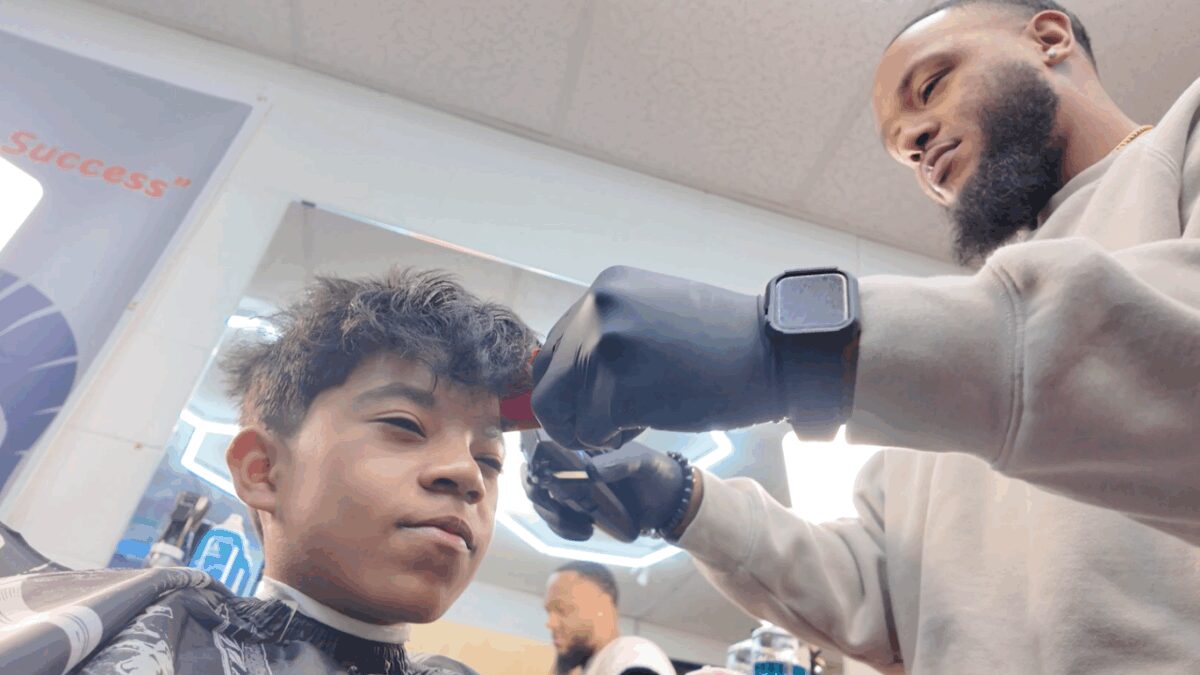 A back-to-school haircut is a common practice