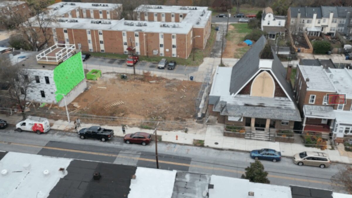 According to a bill from the City of Baltimore Bureau of Revenue Collections