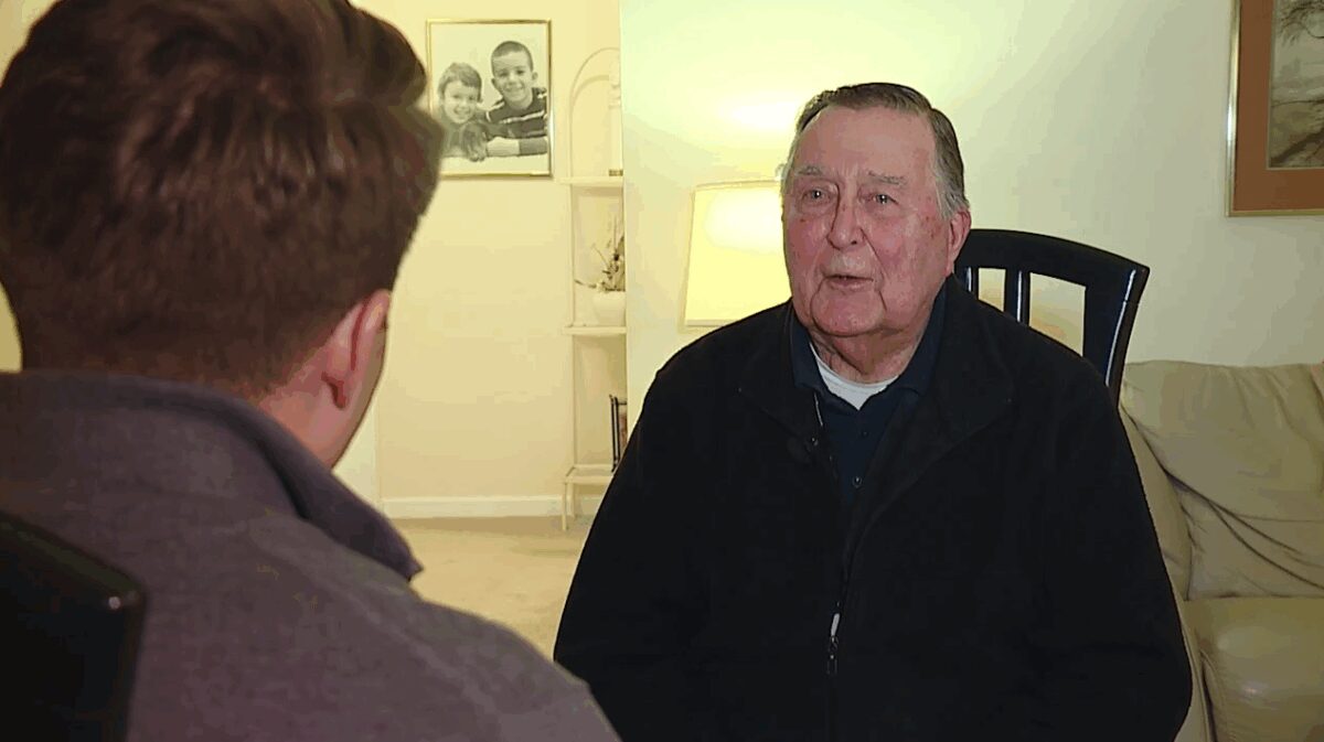 An 88-year-old veteran working as a cashier at a Michigan Meijer store has become an unlikely internet sensation after his story touched millions of people worldwide
