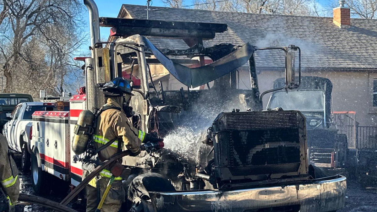 Tow truck ignites near the Citadel Mall