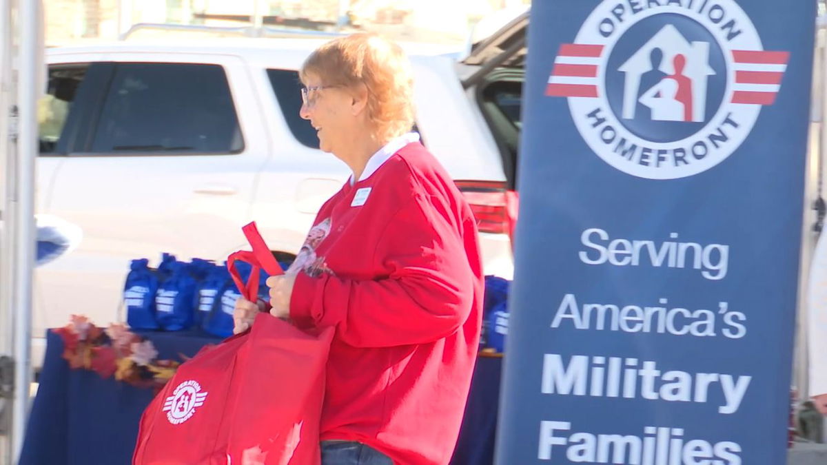Operation Homefront helping local military families with more than just the Thanksgiving meal