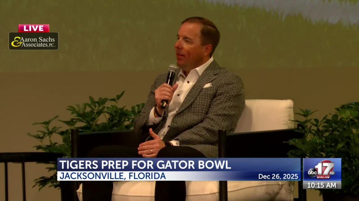 WATCH: Coach Drinkwitz talks about upcoming Gator Bowl