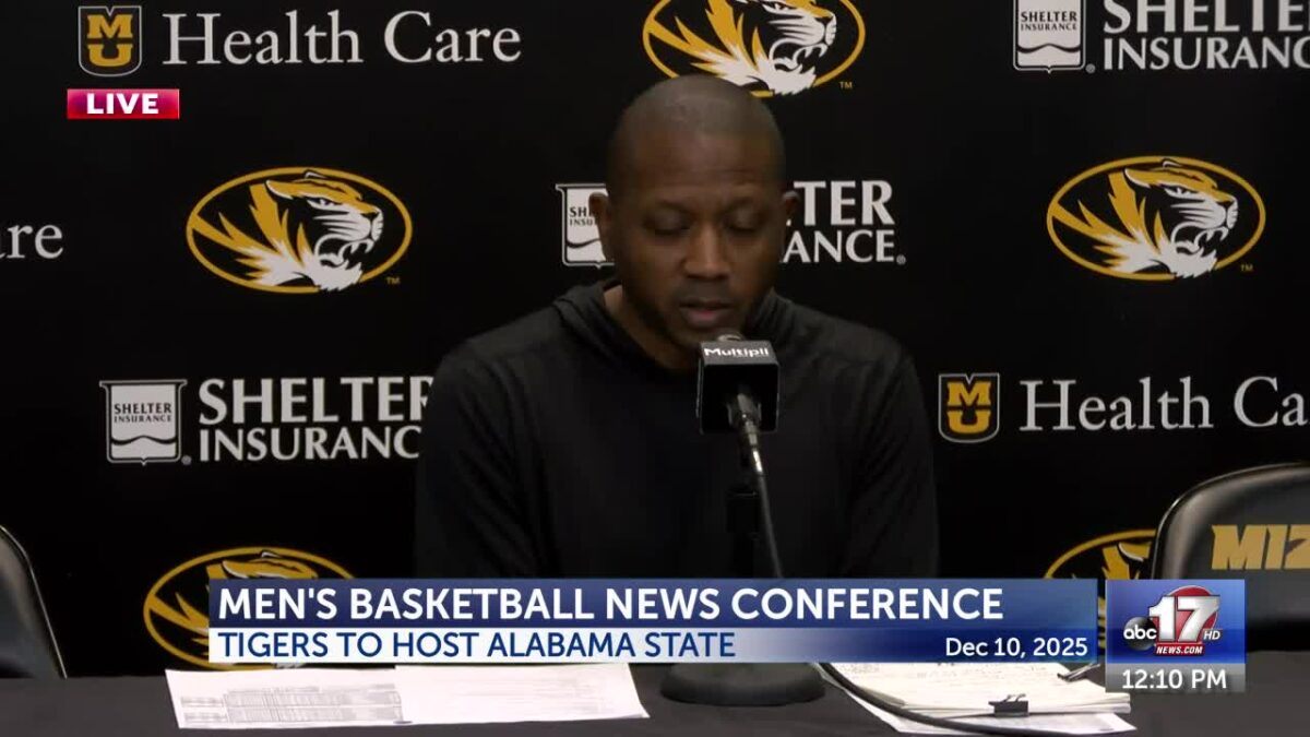 WATCH: Mizzou men’s basketball coach Dennis Gates takes questions
