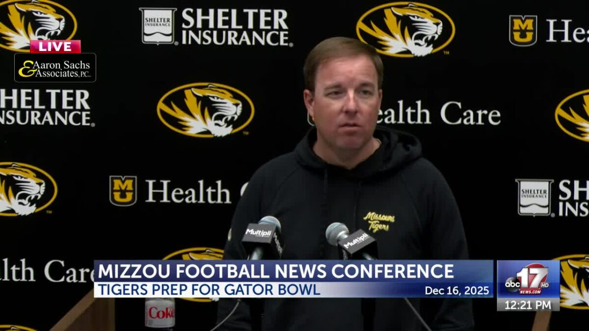 Mizzou Tigers take questions amid preparation for Gator Bowl