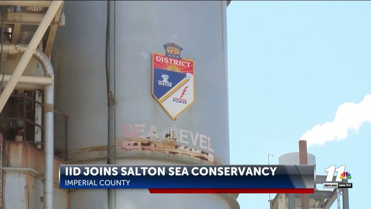 IID joins new state Salton Sea Conservancy