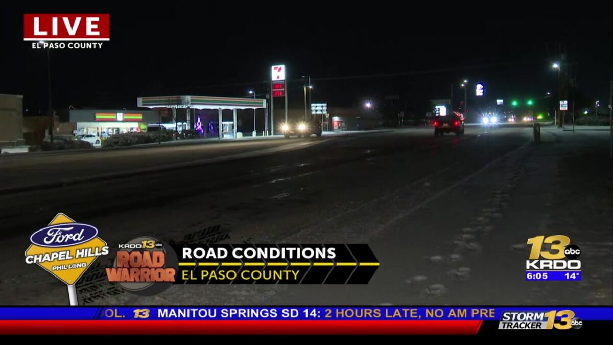 Driving conditions generally good for Monday morning commute after overnight snow