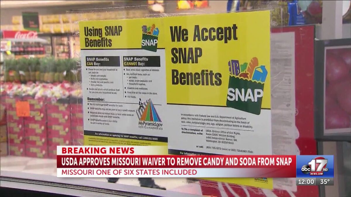 USDA approves Missouri waiver to exclude candy