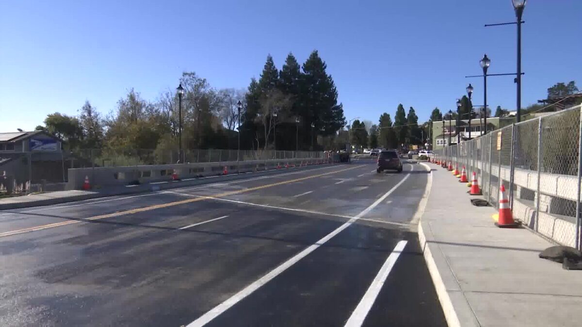 Arroyo Grande celebrates reopening of busy Traffic Way Bridge after months of closure