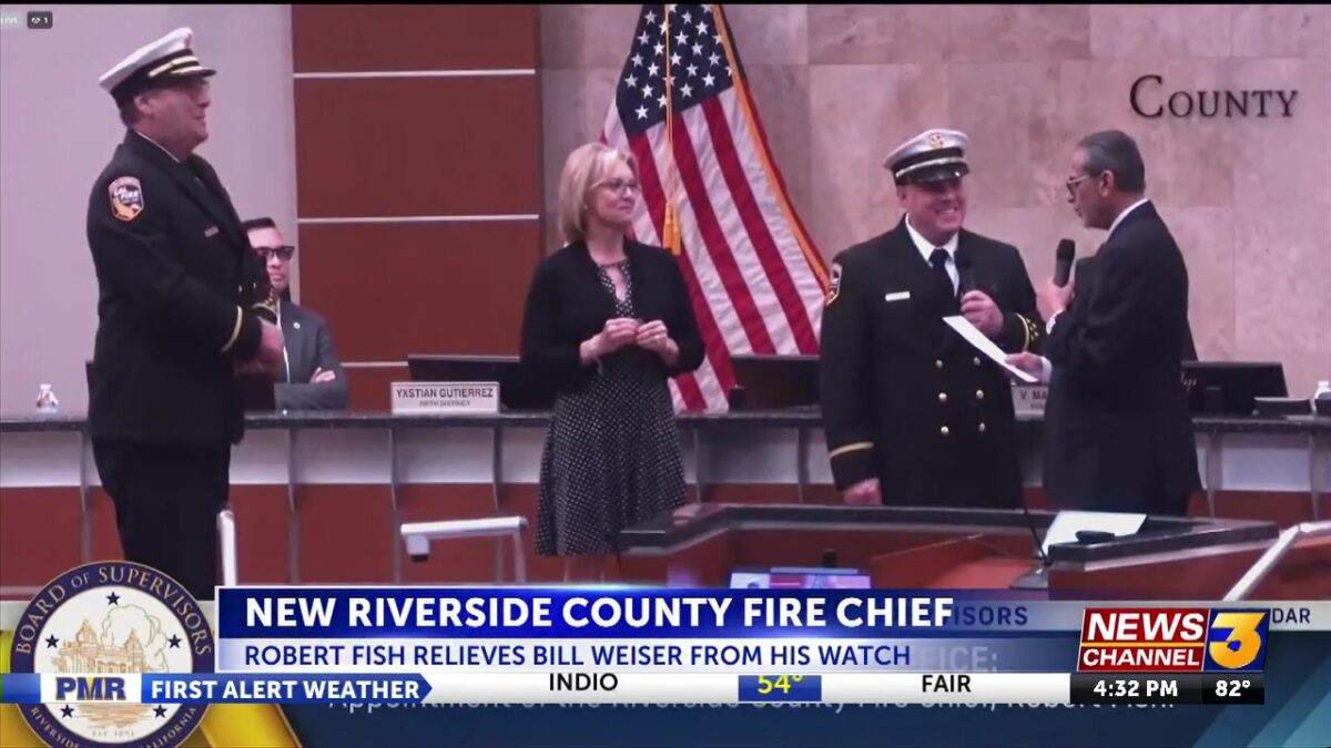 Supervisors appoint Robert Fish as new county fire chief