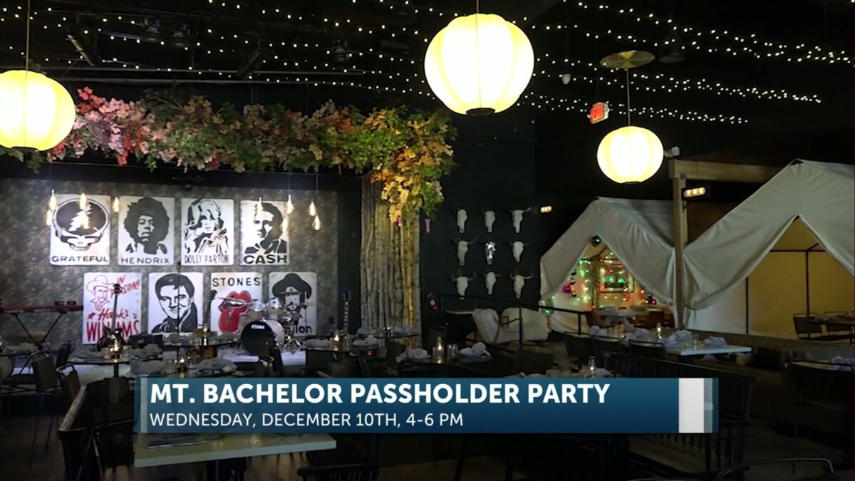 PASSHOLDER PERKS: First Mt. Bachelor Passholder Party for ’25/’26 season happening tonight in Bend