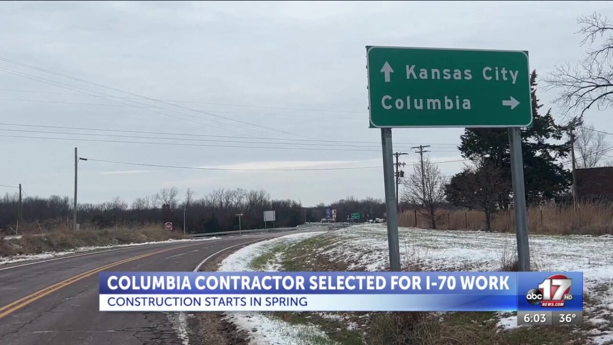 Commission selects Mid-Missouri contractor for I-70 work from Rocheport to Columbia