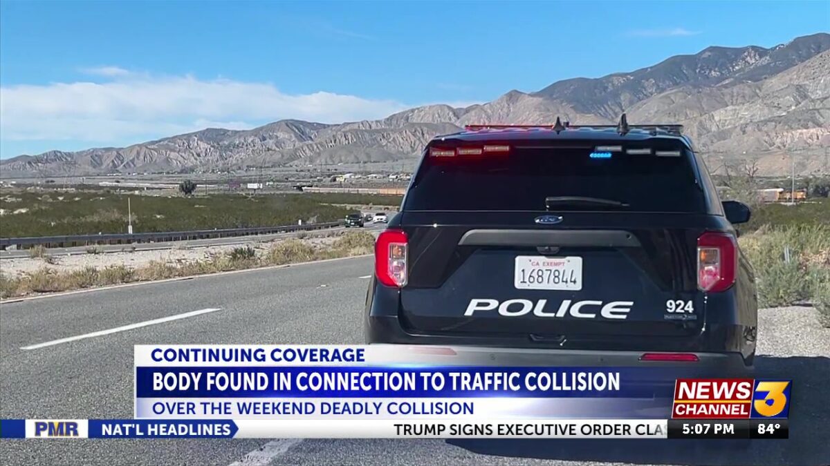 Cherry Valley man killed in crash along Highway 111 in Palm Springs