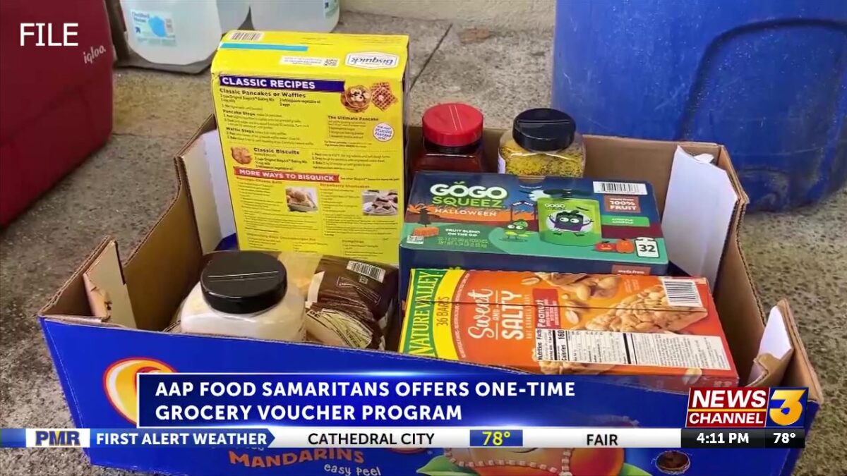 AAP Food Samaritans offering one-time grocery voucher program thanks to donation from Berger Foundation