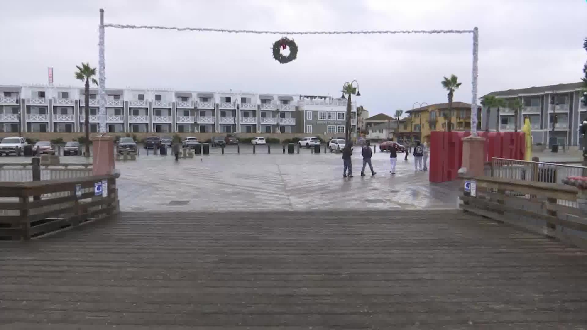 The Day Before Christmas Brings Unusual Rain To The Central Coast