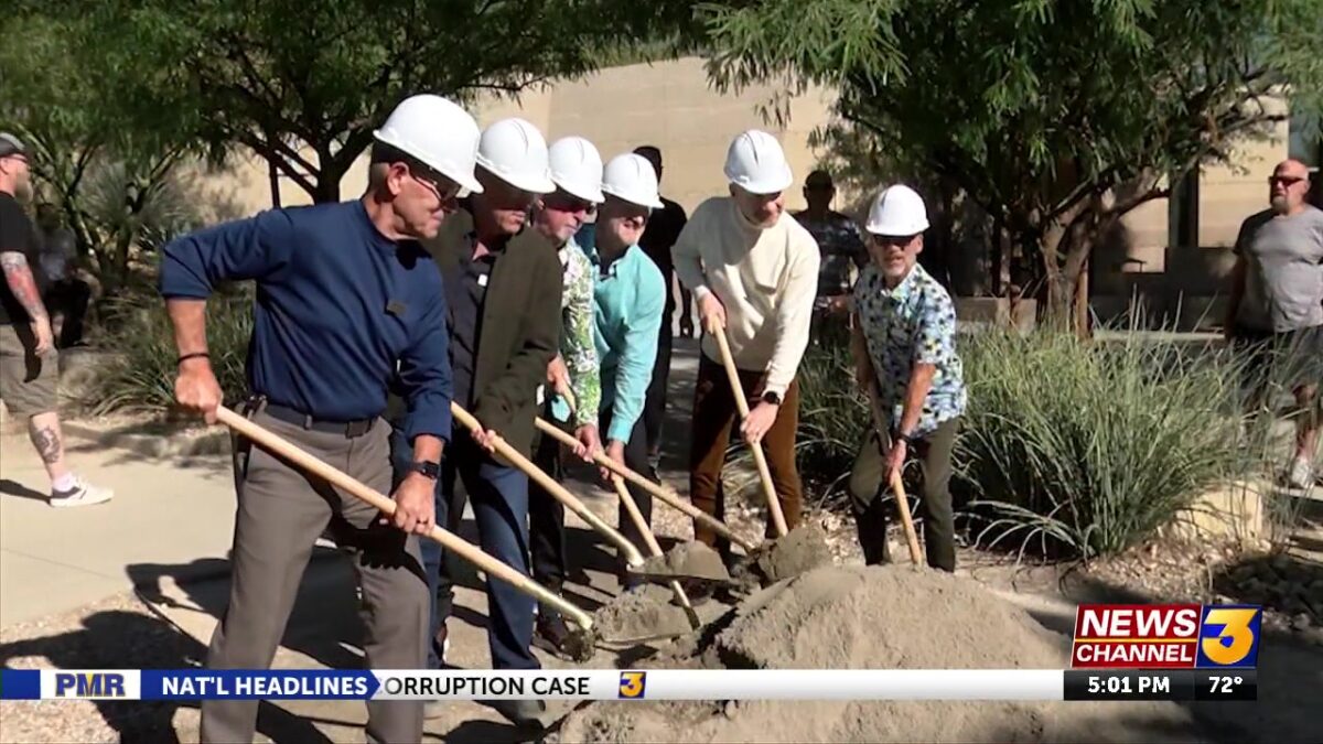 Hundreds gather at groundbreaking for Palm Springs AIDS Memorial
