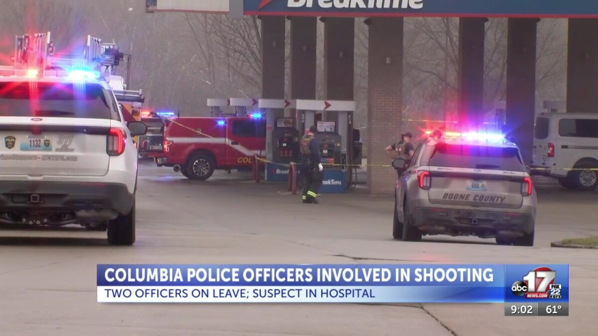 Police shoot man armed with knife who reportedly tried to assault officer inside Columbia gas station