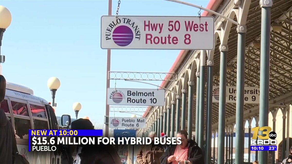 Pueblo Transit receives $15.6 million to replace diesel buses with hybrids