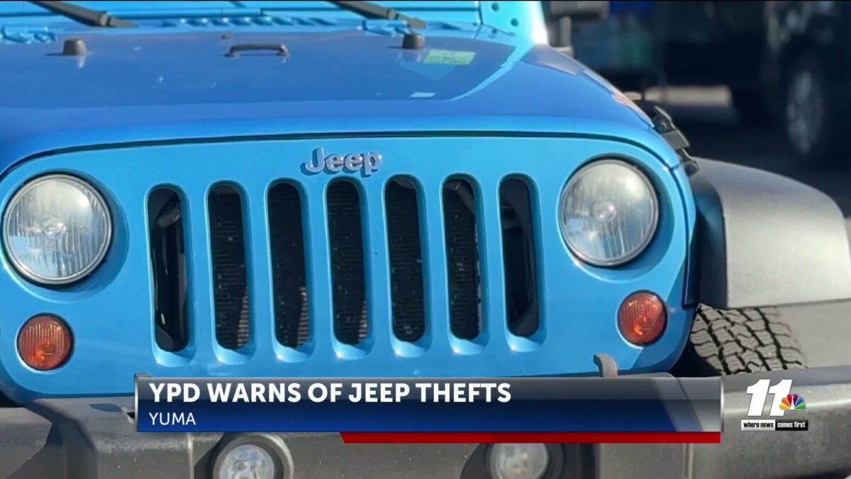 YPD warns of increase of thefts involving Jeep models