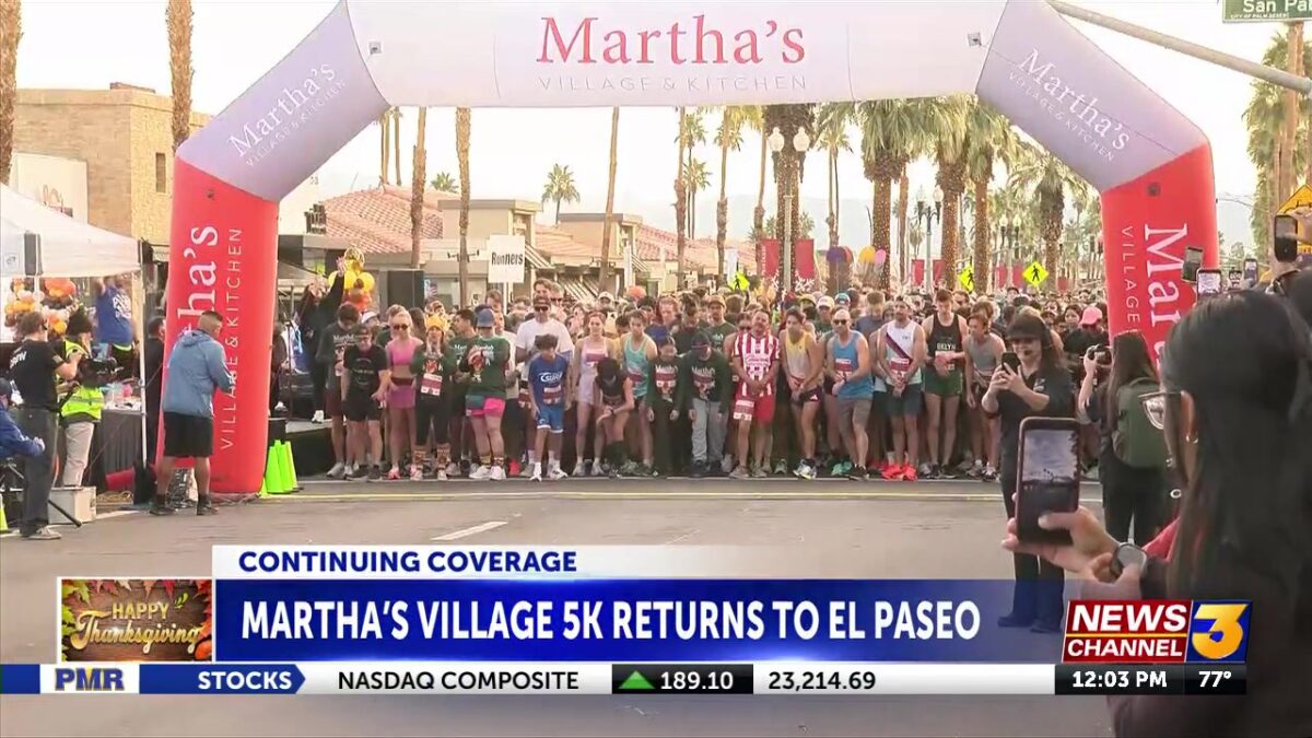 Record numbers turnout for the Thanksgiving annual Martha’s Village & Kitchen 5K