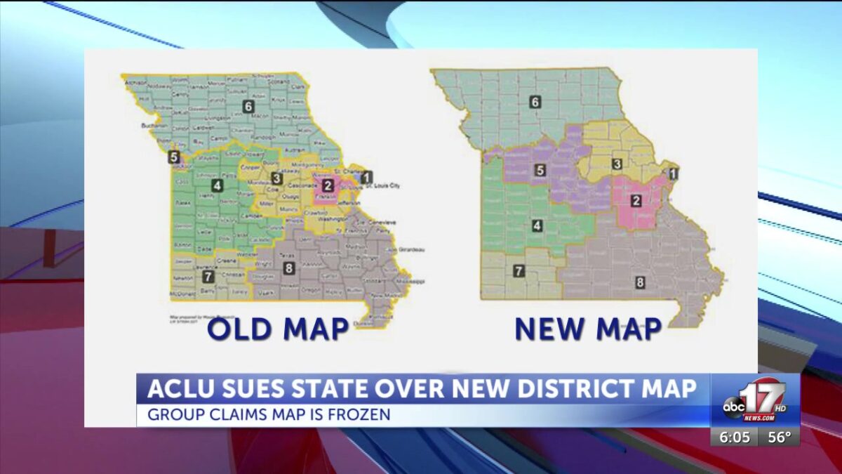 ACLU asks judge to suspend new congressional district map until public can vote on it