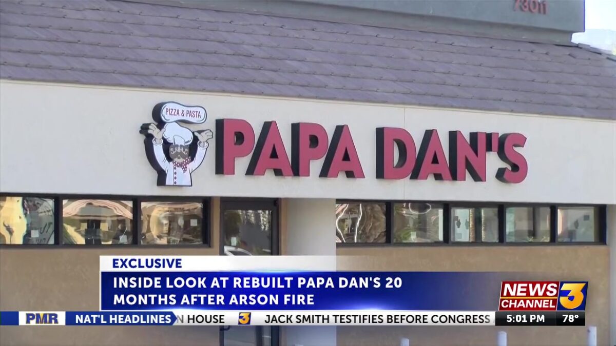 First look inside rebuilt Papa Dan’s after long-time restaurant was destroyed in fire