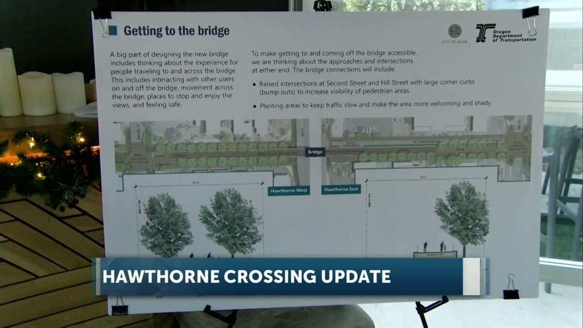 ODOT and City of Bend hold open house to answer questions about the Hawthorne Crossing