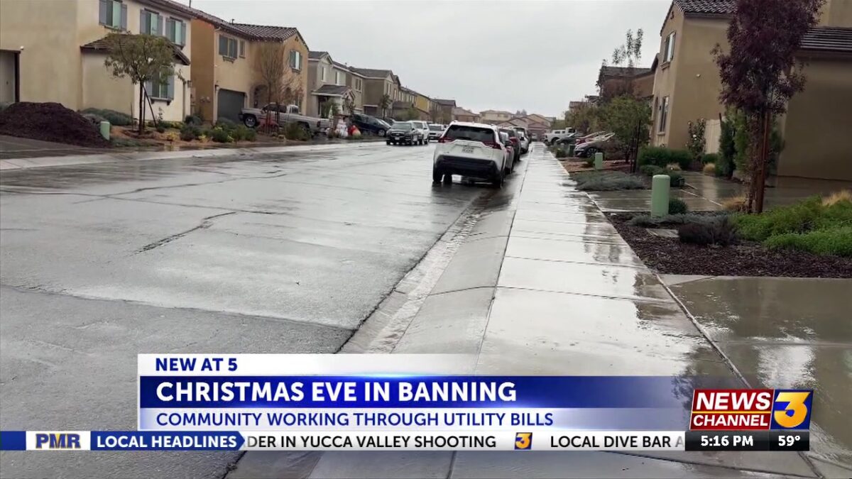 Christmas Eve in Banning: Neighbors
