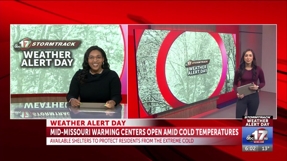 Warming centers available in Mid-Missouri counties