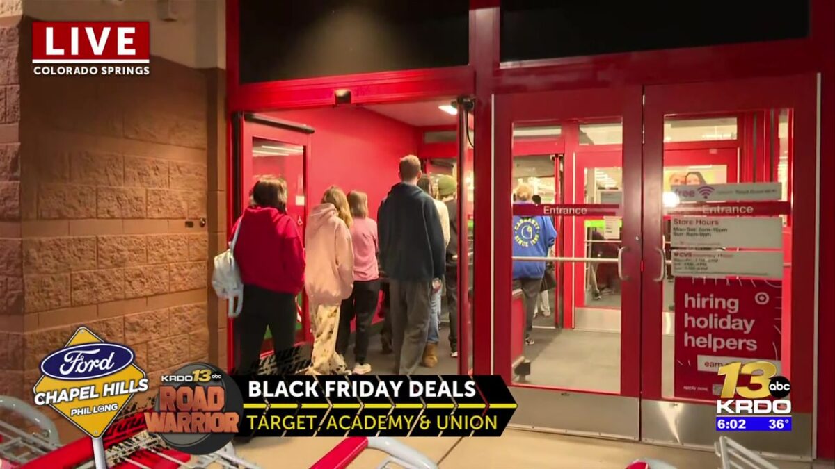 Black Friday shopping may not be what it once was in Colorado Springs. But lines