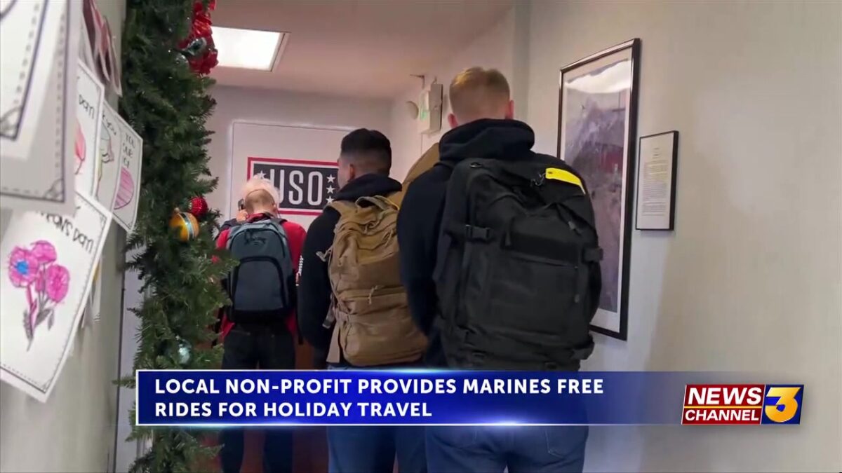 Local organization works to provide rides for Marines during holiday season
