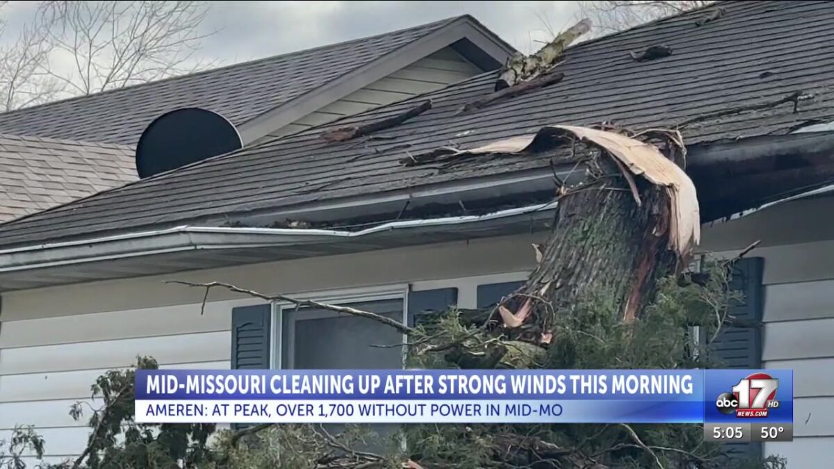 Power being slowly restored throughout Mid-Missouri after high winds cause damage
