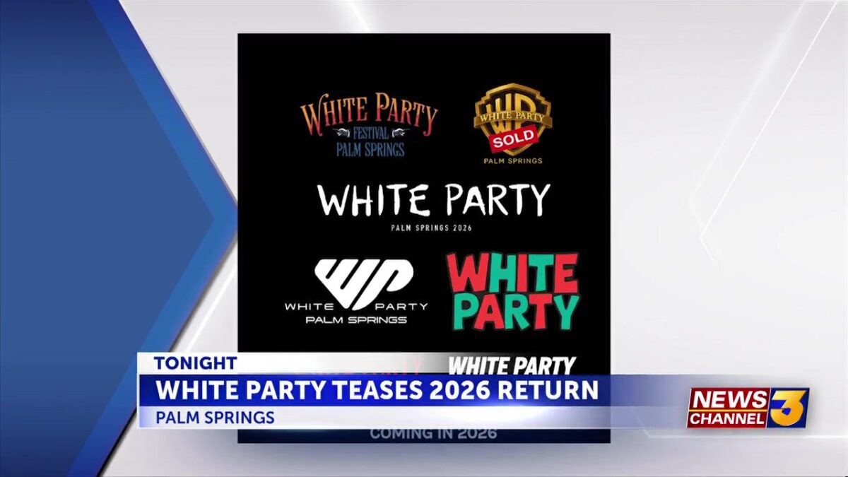 White Party teases return to Palm Springs in 2026