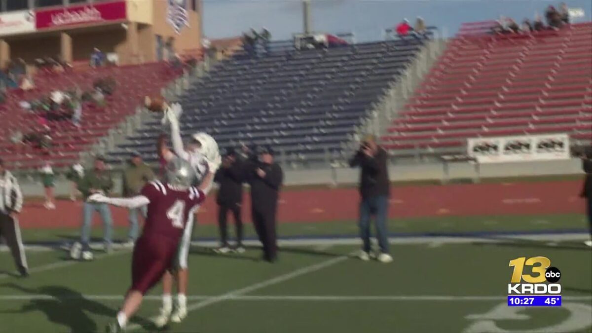 Six man state championship featuring Stratton and Idalia