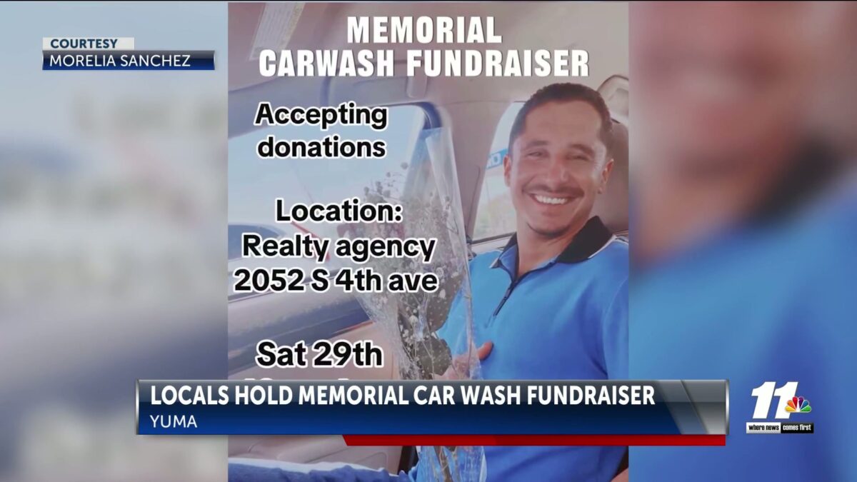 Locals hold memorial car wash fundraiser for father who died in crash