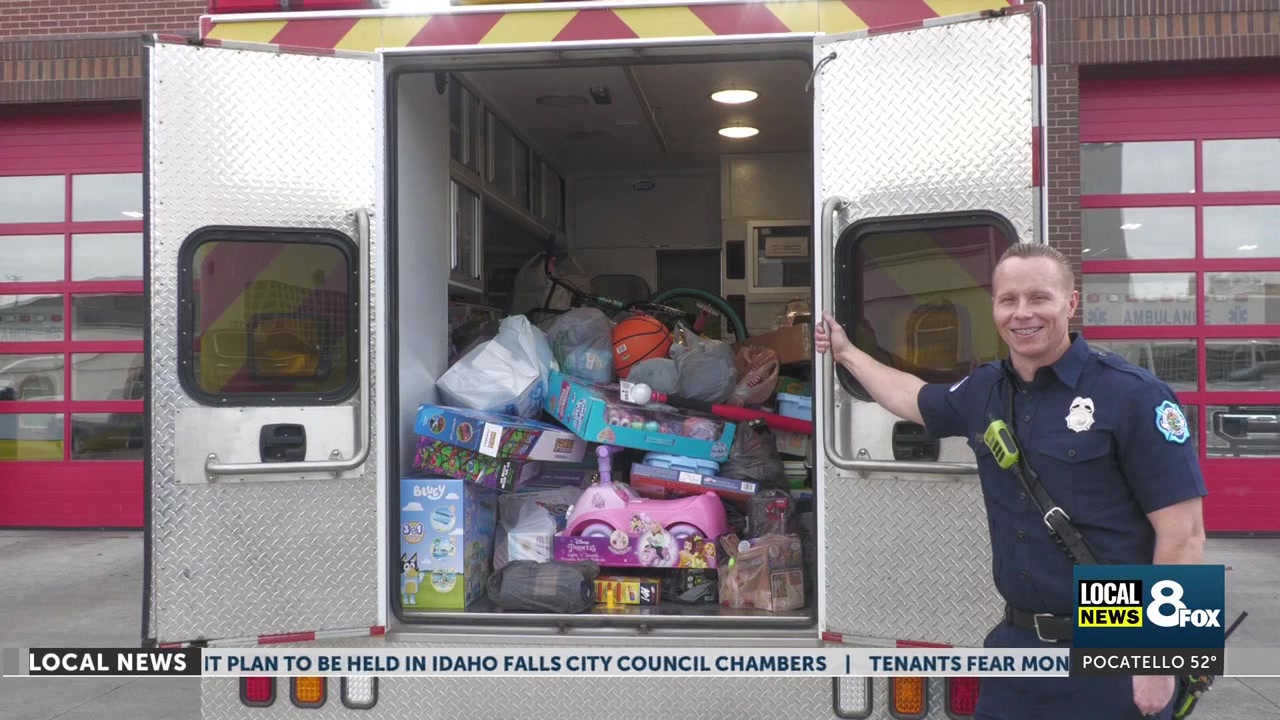 Toy Emergency: Firefighters Need Help ‘Filling the Ambulance’