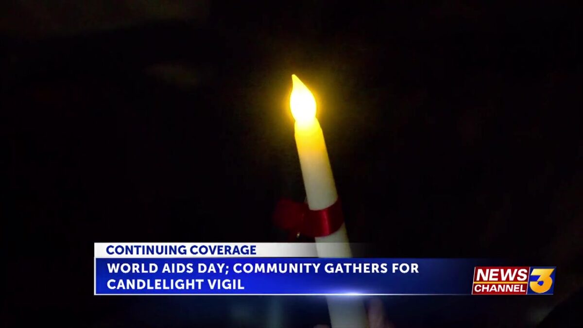 DAP Health commemorates World AIDS Day; community gathers for candlelight vigil