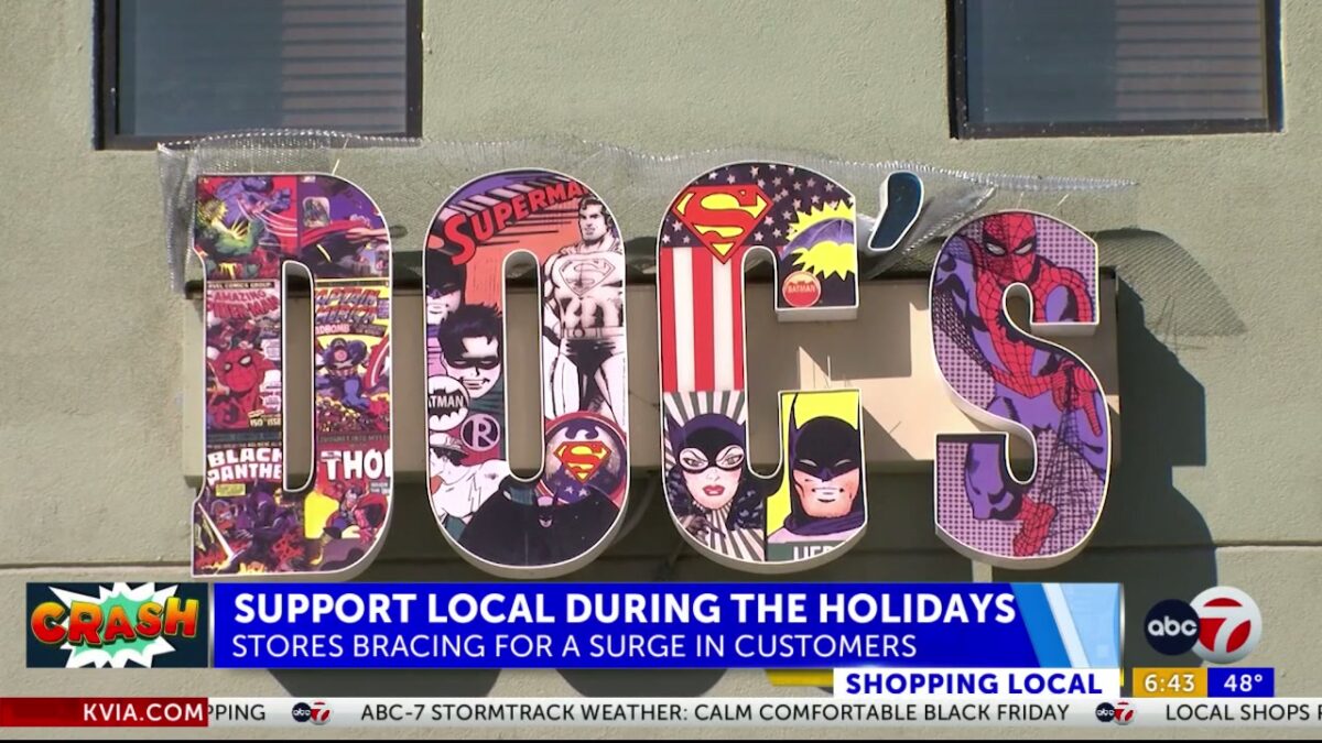 Local shops prepare for a surge in customers this Christmas season