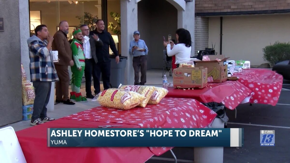 Ashley HomeStore of Yuma hosts annual “Hope to Dream” event