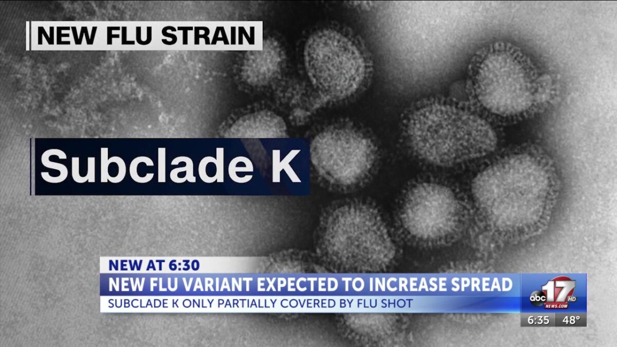 Health officials urge flu shots as new variant raises spread concerns
