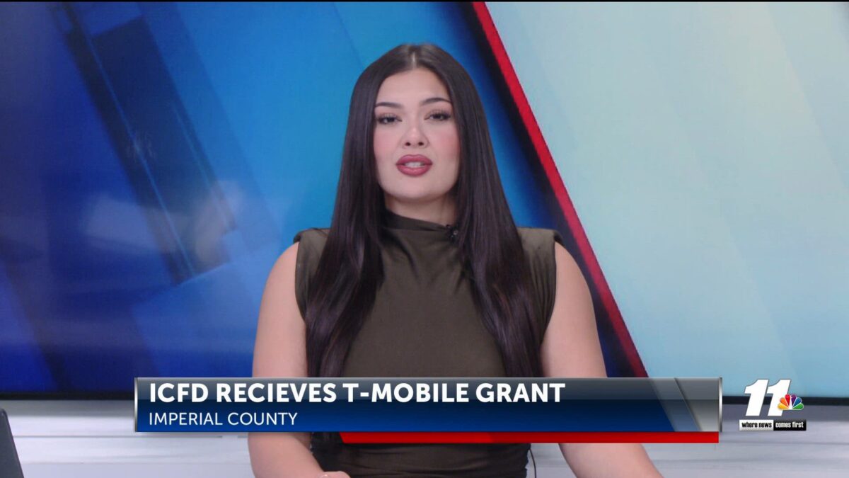 Imperial County Fire Department receives grant from T-Mobile