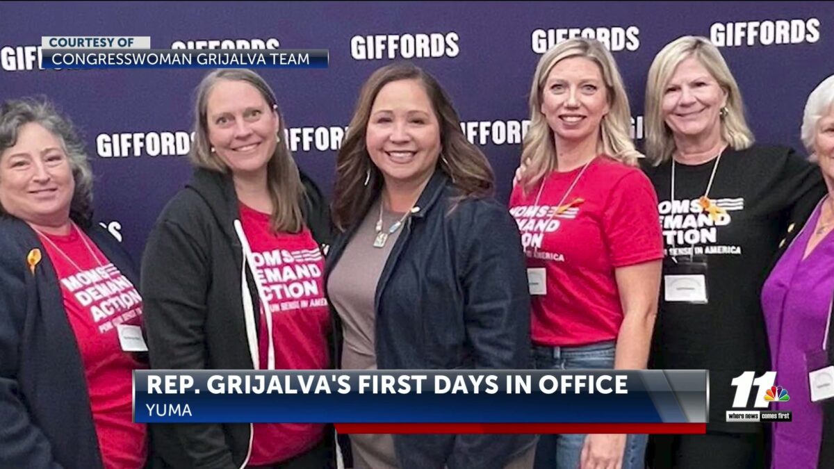 Rep. Grijalva describes her first days in office as a congresswoman