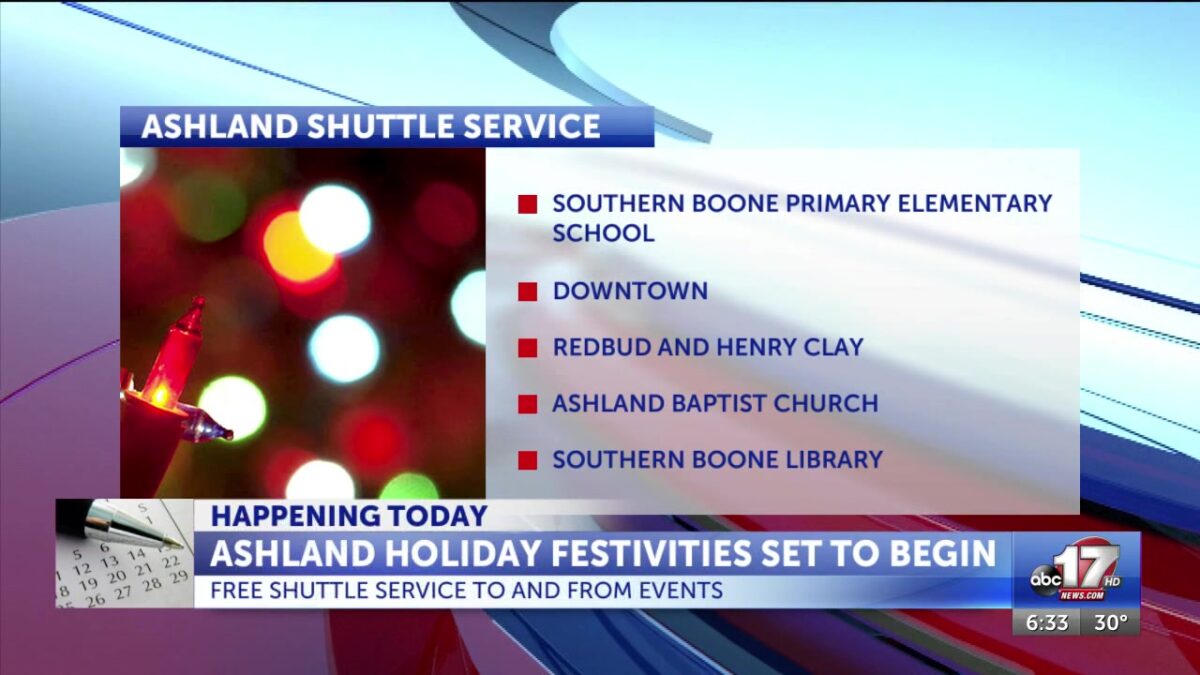 Free shuttle service available for Ashland holiday festival