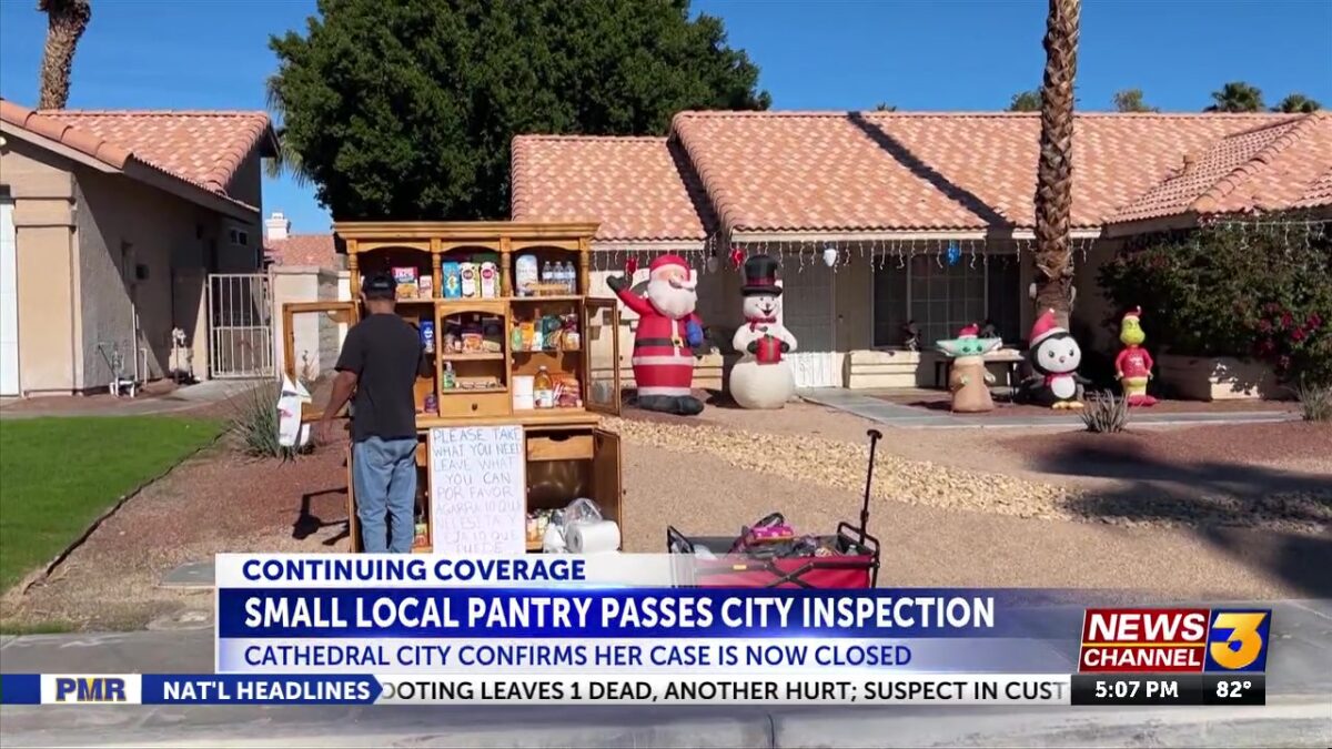Cathedral City approves resident’s food pantry