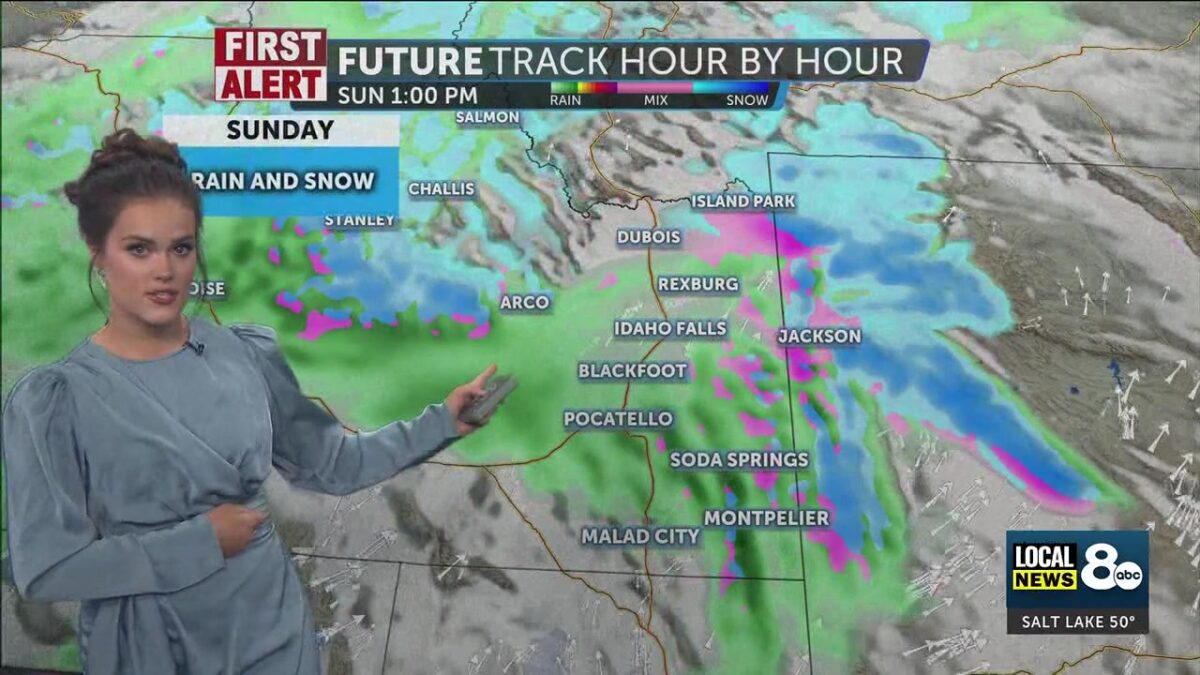 A dynamic wet weather pattern for the duration of Christmas week