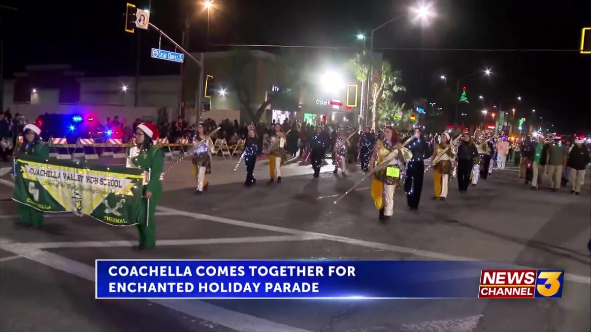 City of Coachella celebrates the season with annual ‘Enchanted Holiday Parade’