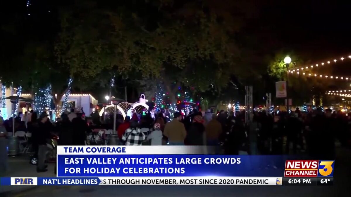 East Valley anticipates large crowds for holiday celebrations
