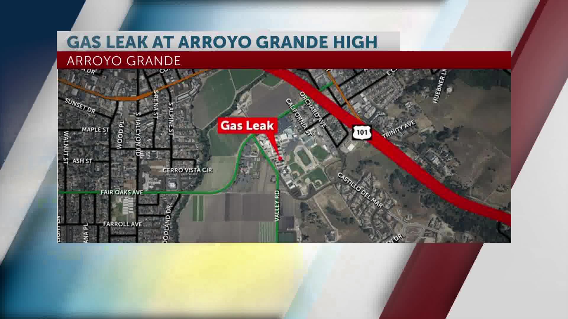 Students & Staff Transported For Treatment Following Gas Leak at Arroyo Grande High School